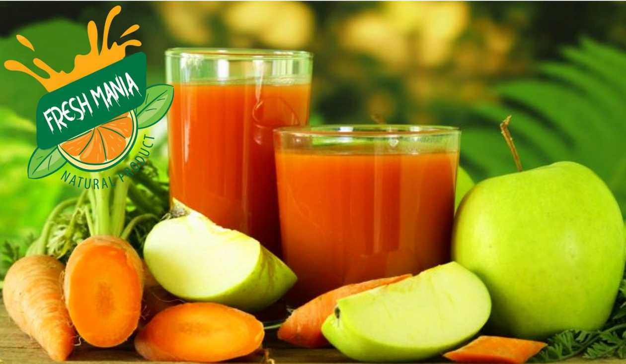 MIX PARLAQ (Carrot + Apple) juice - 500ml