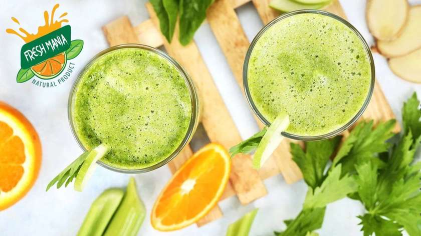 Detox Smoothie Orange - Celery Stalk 400 ml.