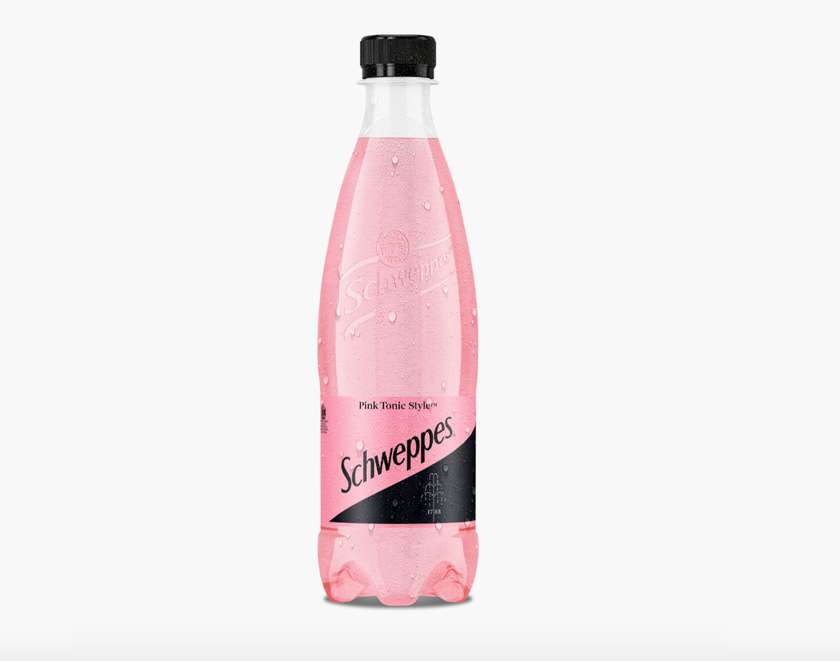 Schweppes pink tonic