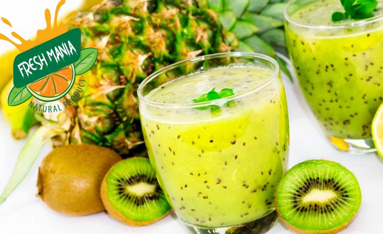 MIX TROPIC (Kiwi + Pineapple) juice - 500ml