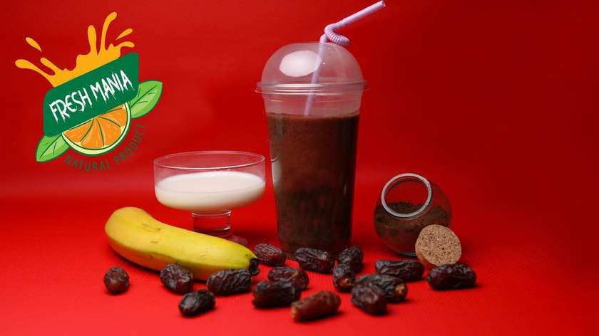 Date-Banana Smoothie 400 ml.