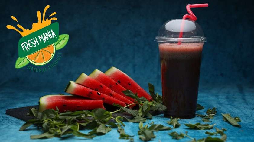 Watermelon-Mint Smoothie 400 ml.