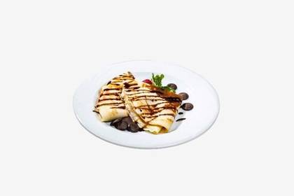 Crepes with chocolate
