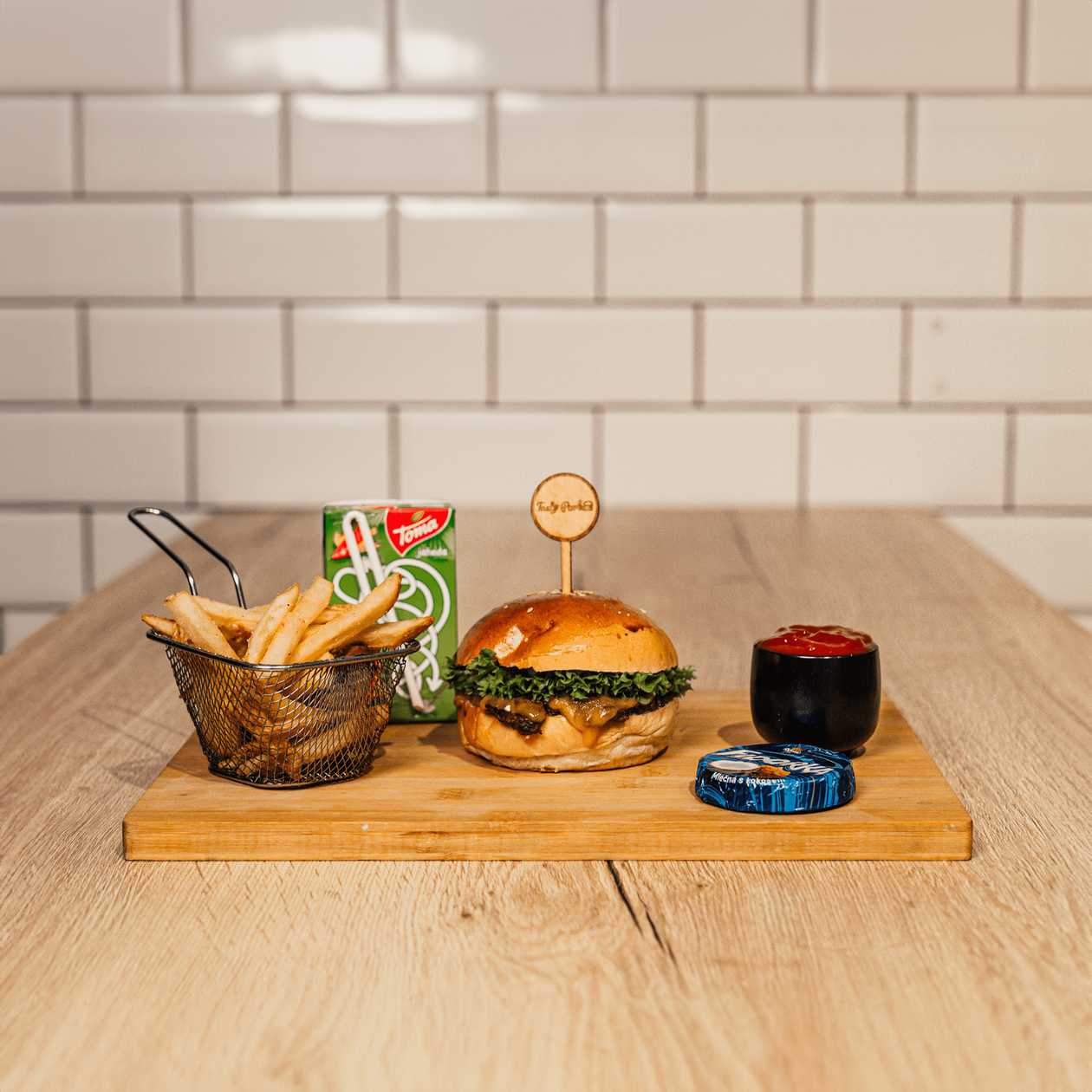 Mini Burger Menu