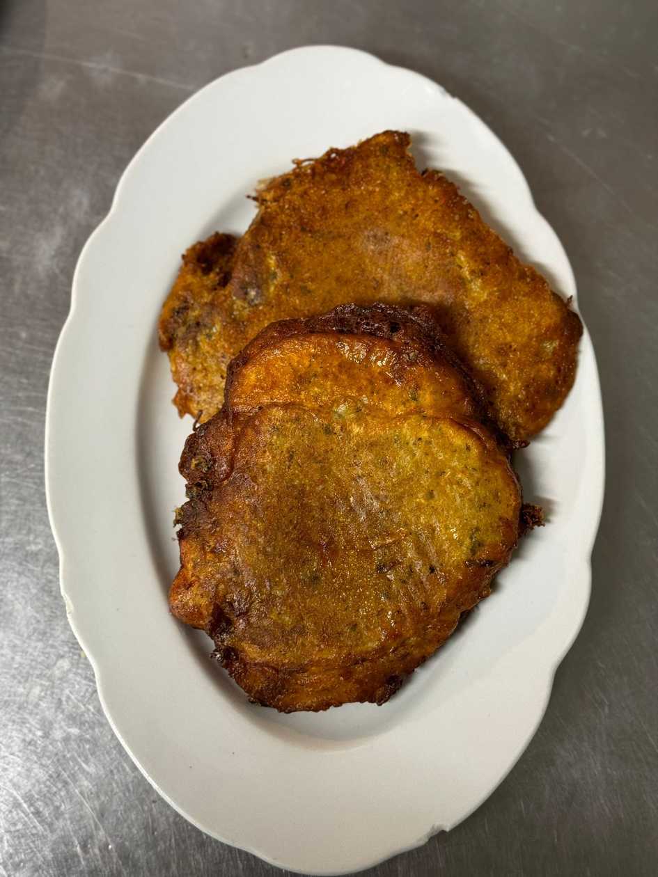 Homemade potato pancake