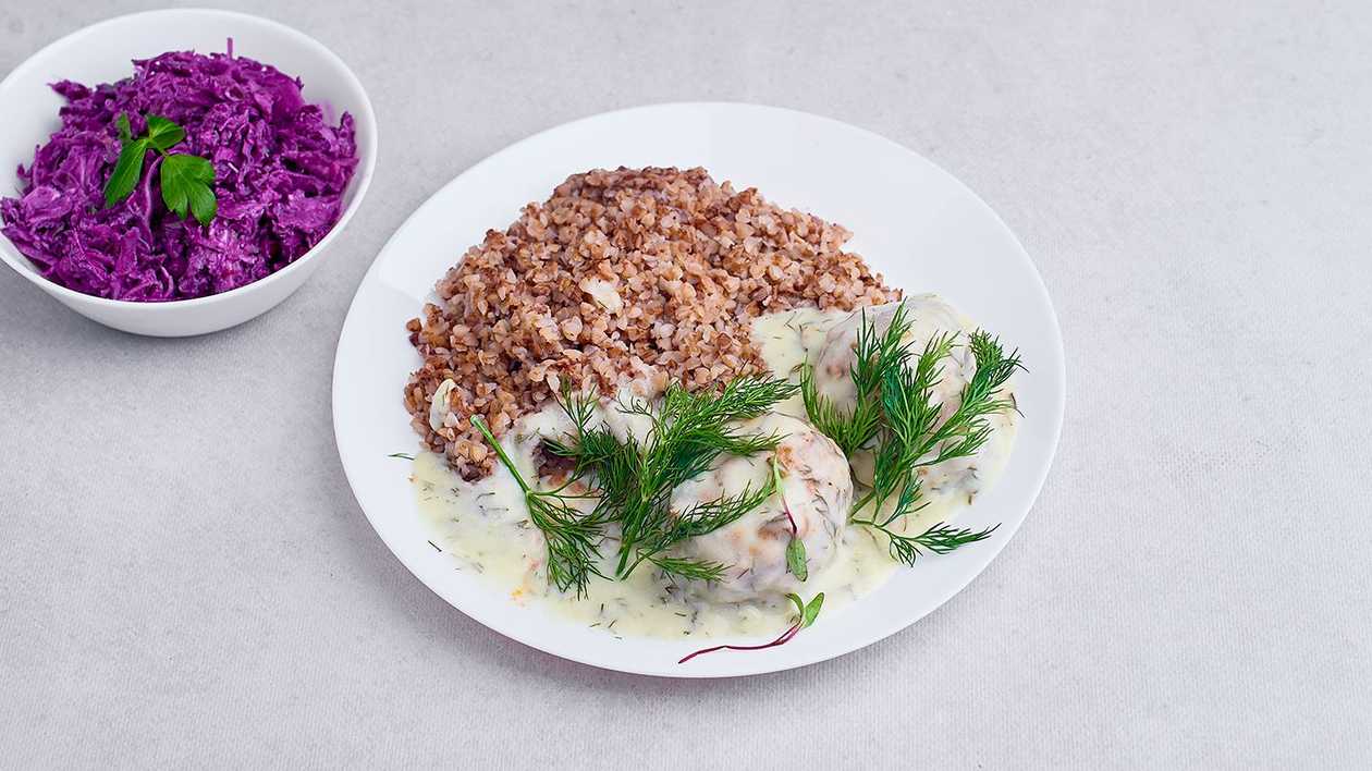 Meatballs in Dill Sauce - Lunch