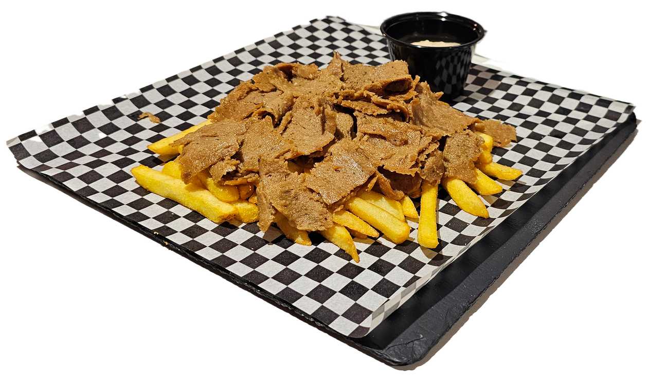 Meat and fries