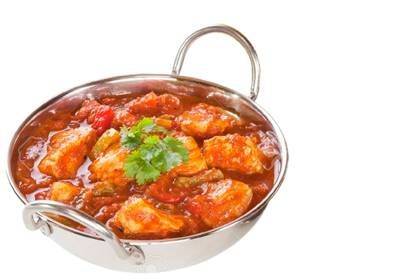 Chicken Jhalfrezi+Plain Rice /butter naan