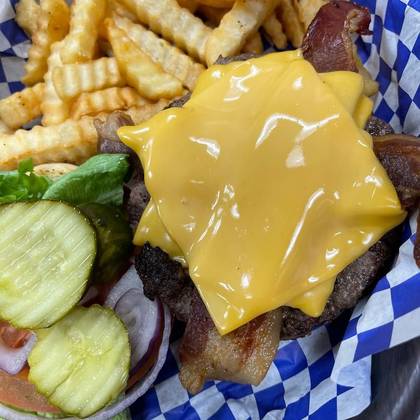Cheddar Bacon Burger
