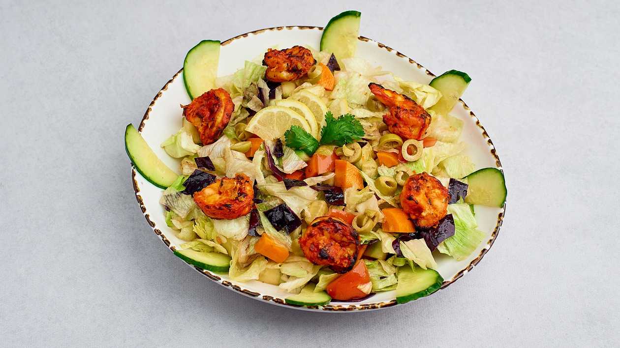 Prawn Tikka Salad