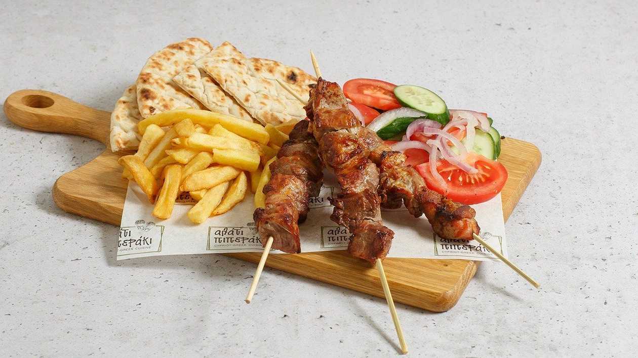 Χοιρινό Σουβλάκι Μερίδα