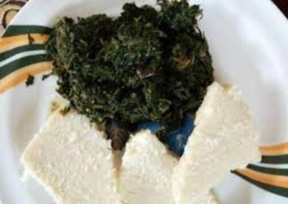 Ugali Kienyeji or Mboga