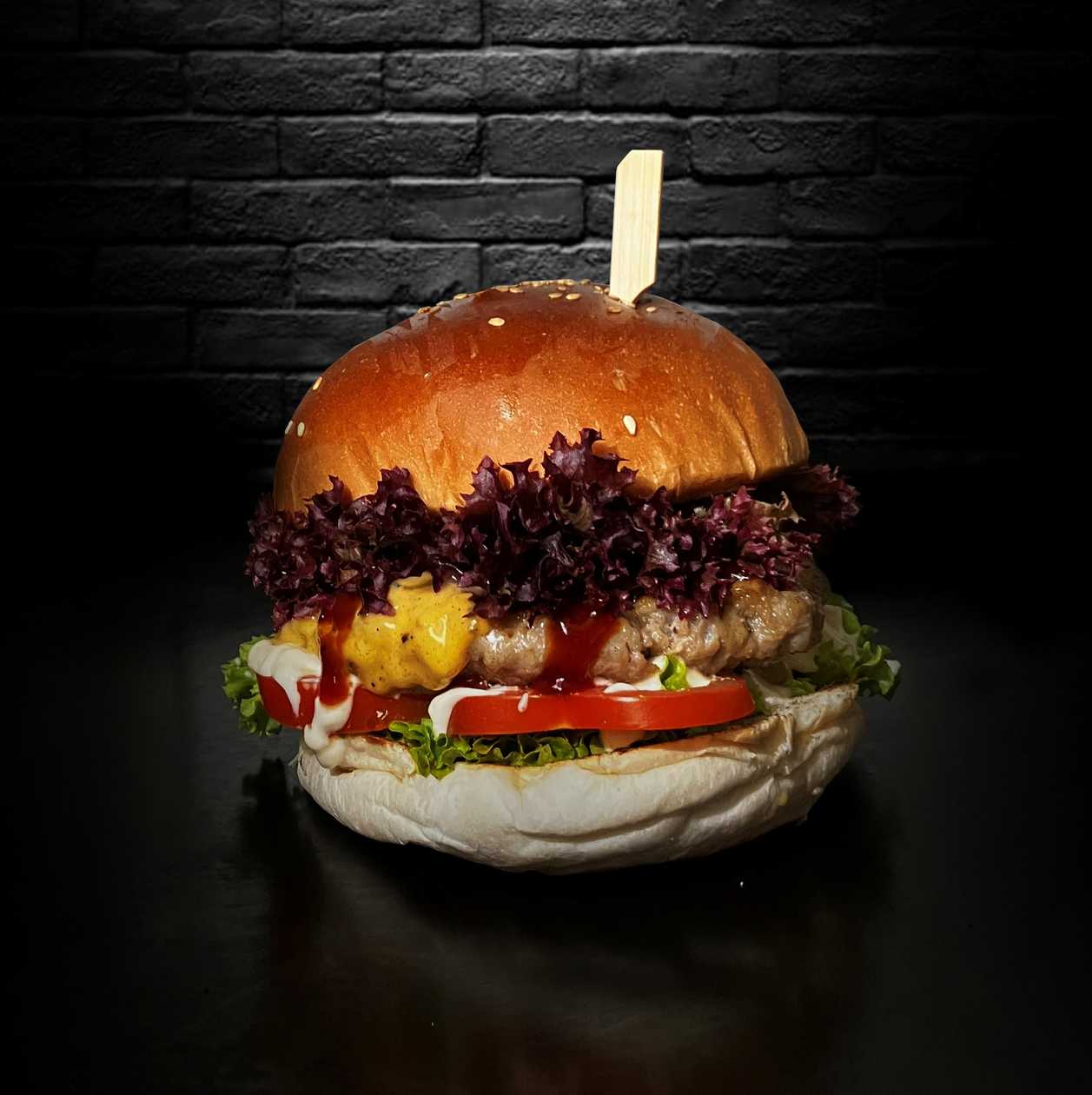 Triple Chicken Burger