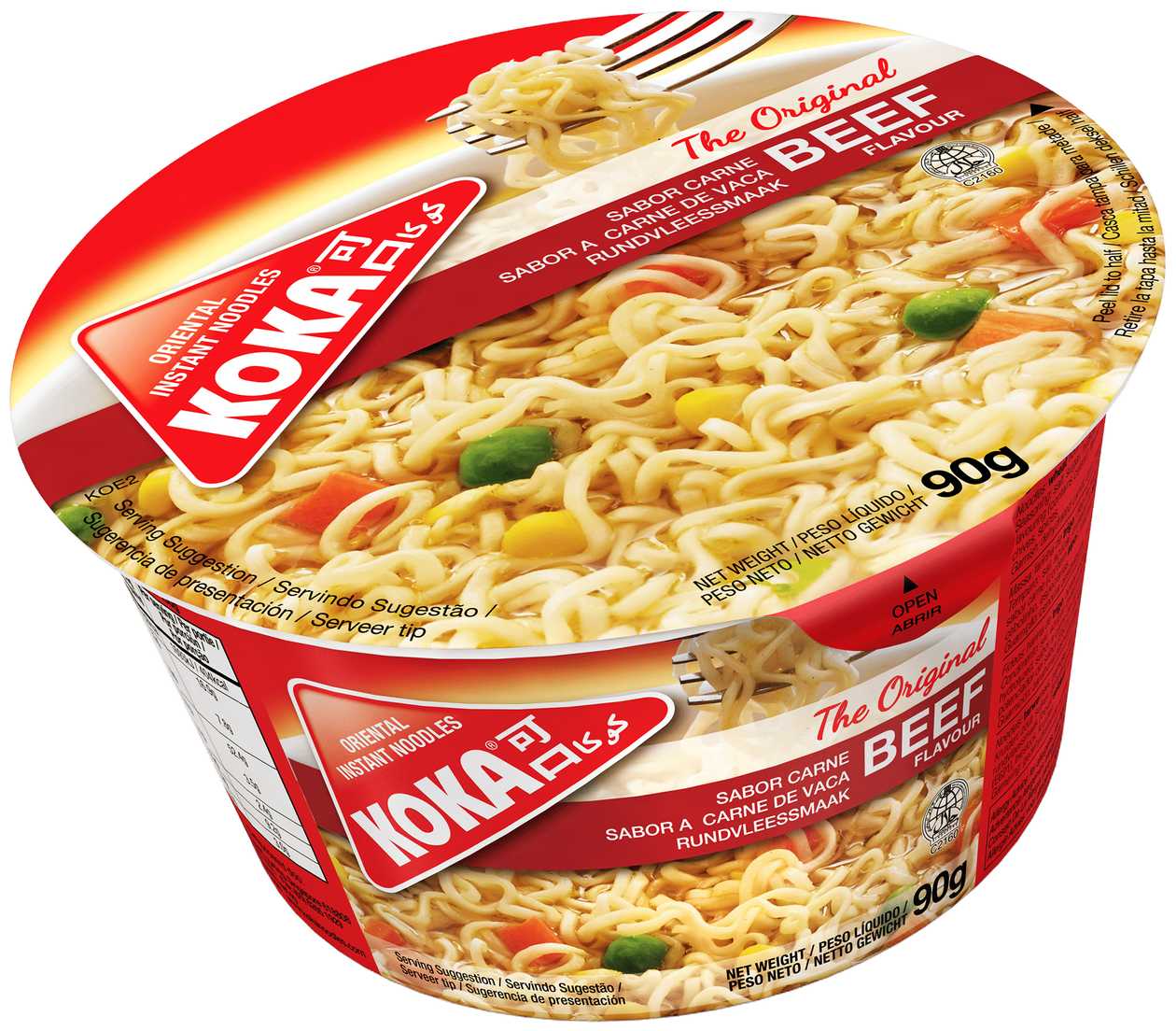 Koka Beef Flavour Noodle Bowl