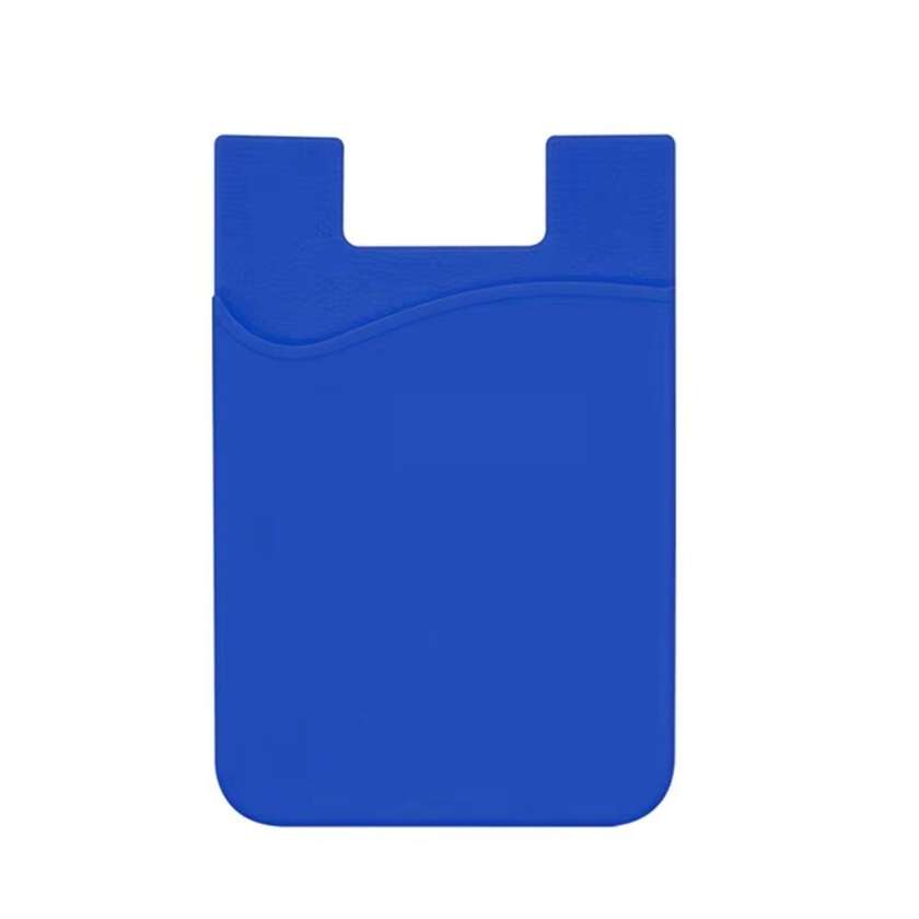 Silicone Card Wallet Dark Blue