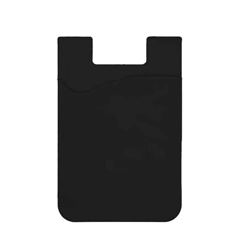 Silicone Card Wallet Black