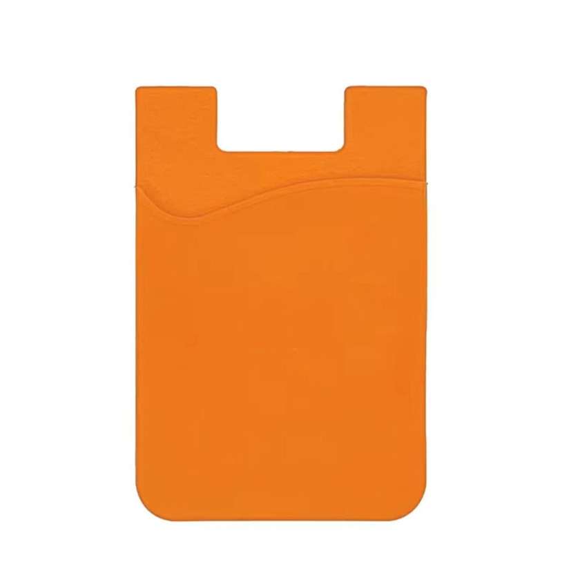 Silicone Card Wallet Orange