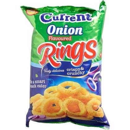 Current Onion Flavoured Rings 50g