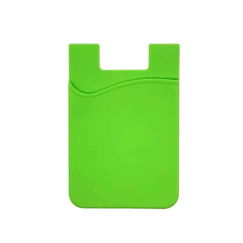 Silicone Card Wallet Green