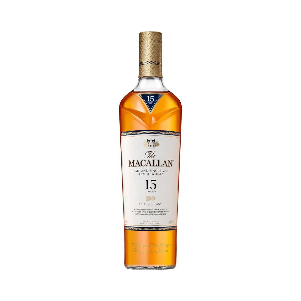the Macallan 15yr