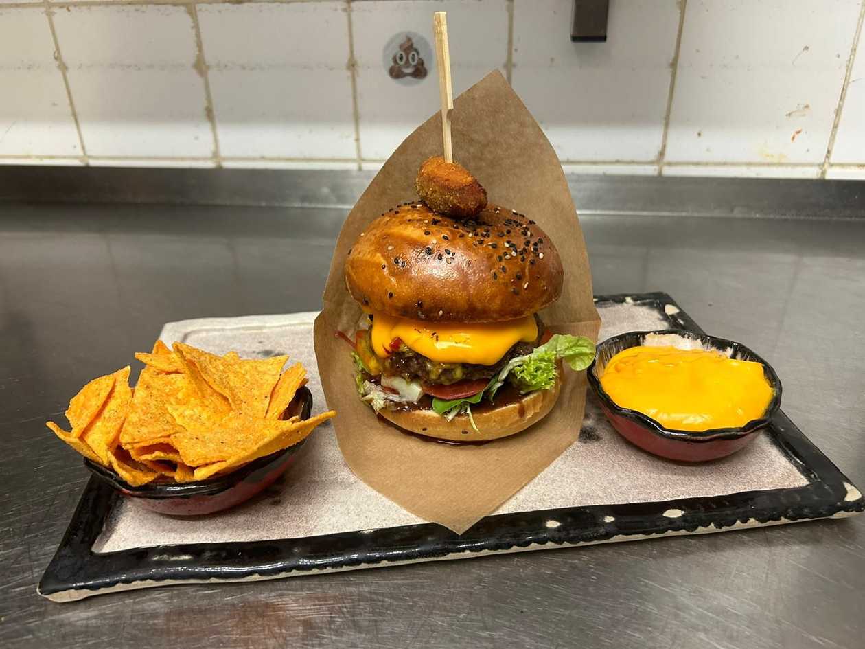 Jalapeño burger