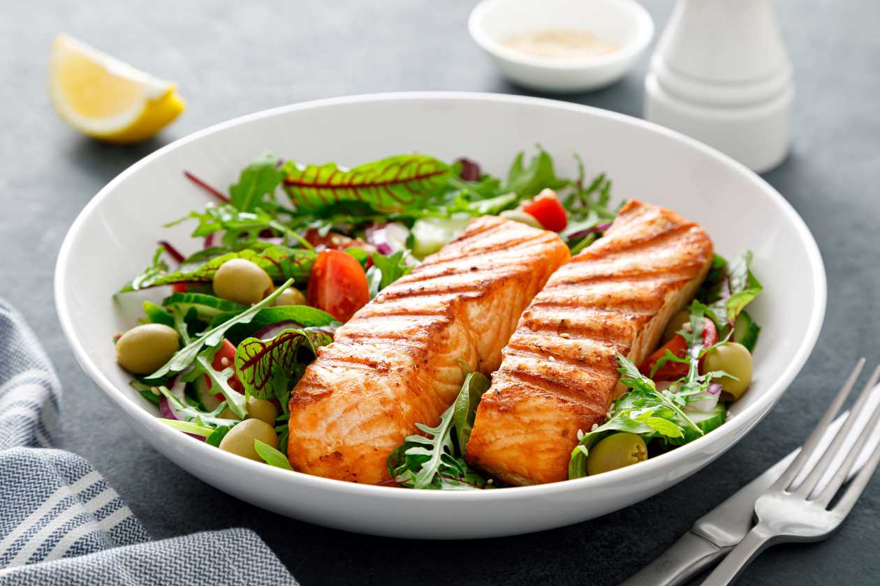 Poached Norwegian Salmon