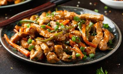 Sizzling Shredded Pork