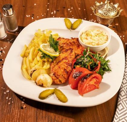 Friptura de pui la gratar