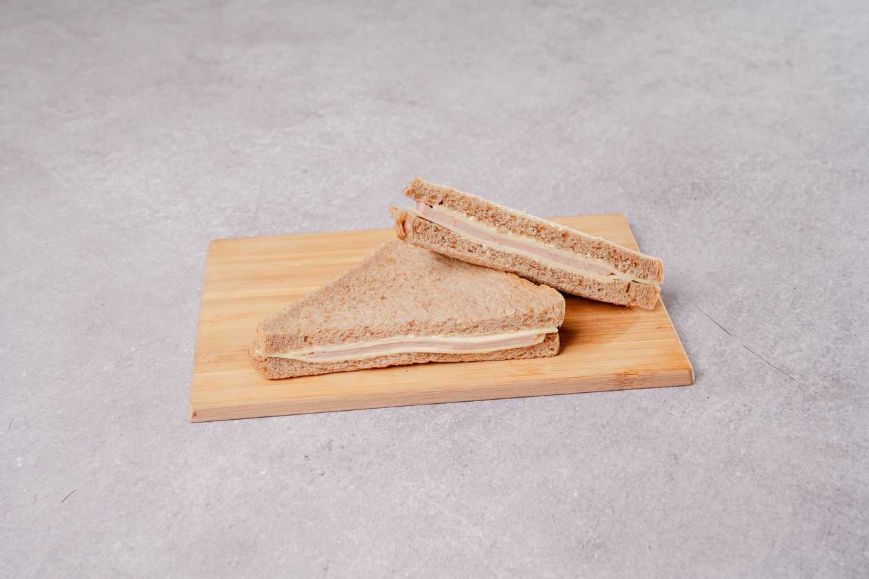 Turkey And Cheese Wholegrain Sandwich