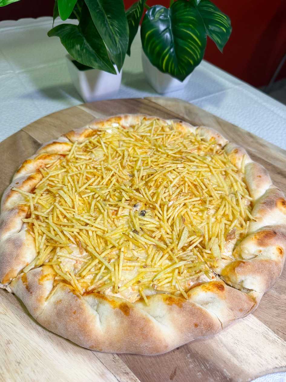 Pizza strogonoff / frango