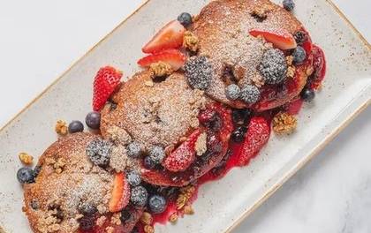 Blueberry Muffins Cake