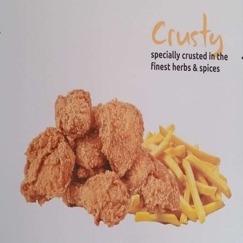 6 piecer with 2 chips & Coleslaw