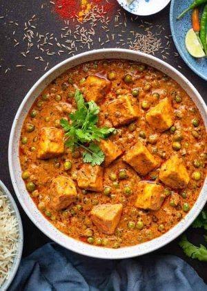 Matter Paneer Masala