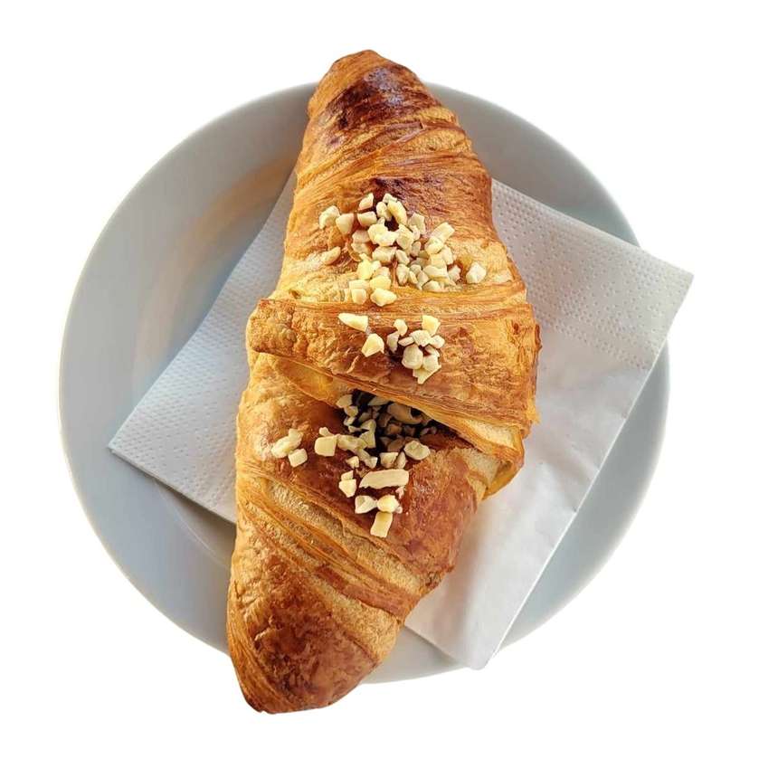 CROISSANT s lískooříškovým krémem