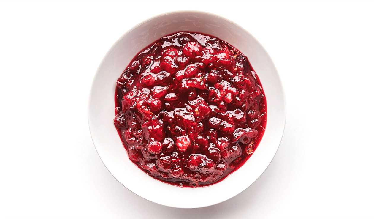 Cranberry sauce