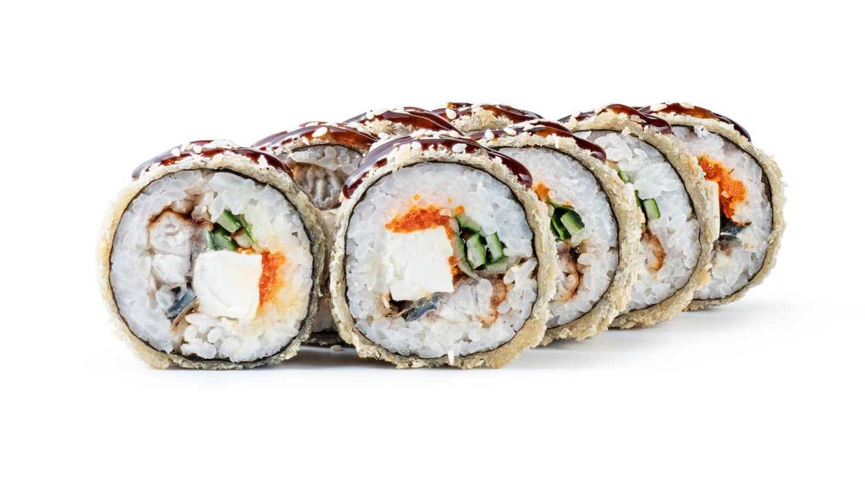 Eel tempura roll