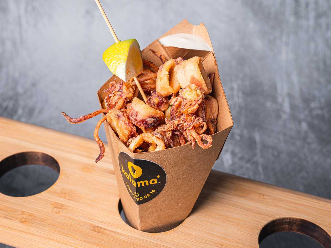 Calamari Fritti Grande (Big Fried Squid)
