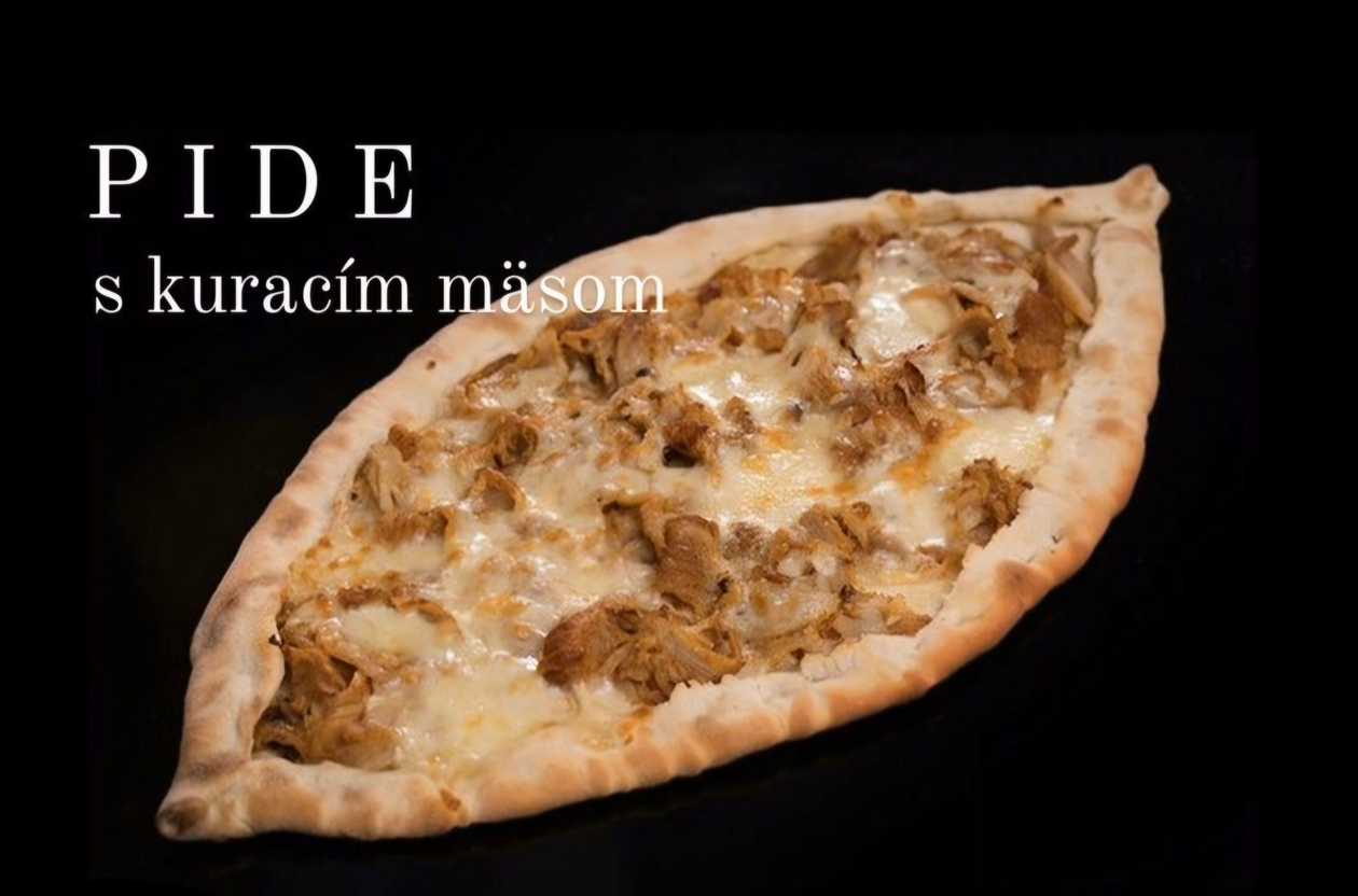 Pide kebab meat