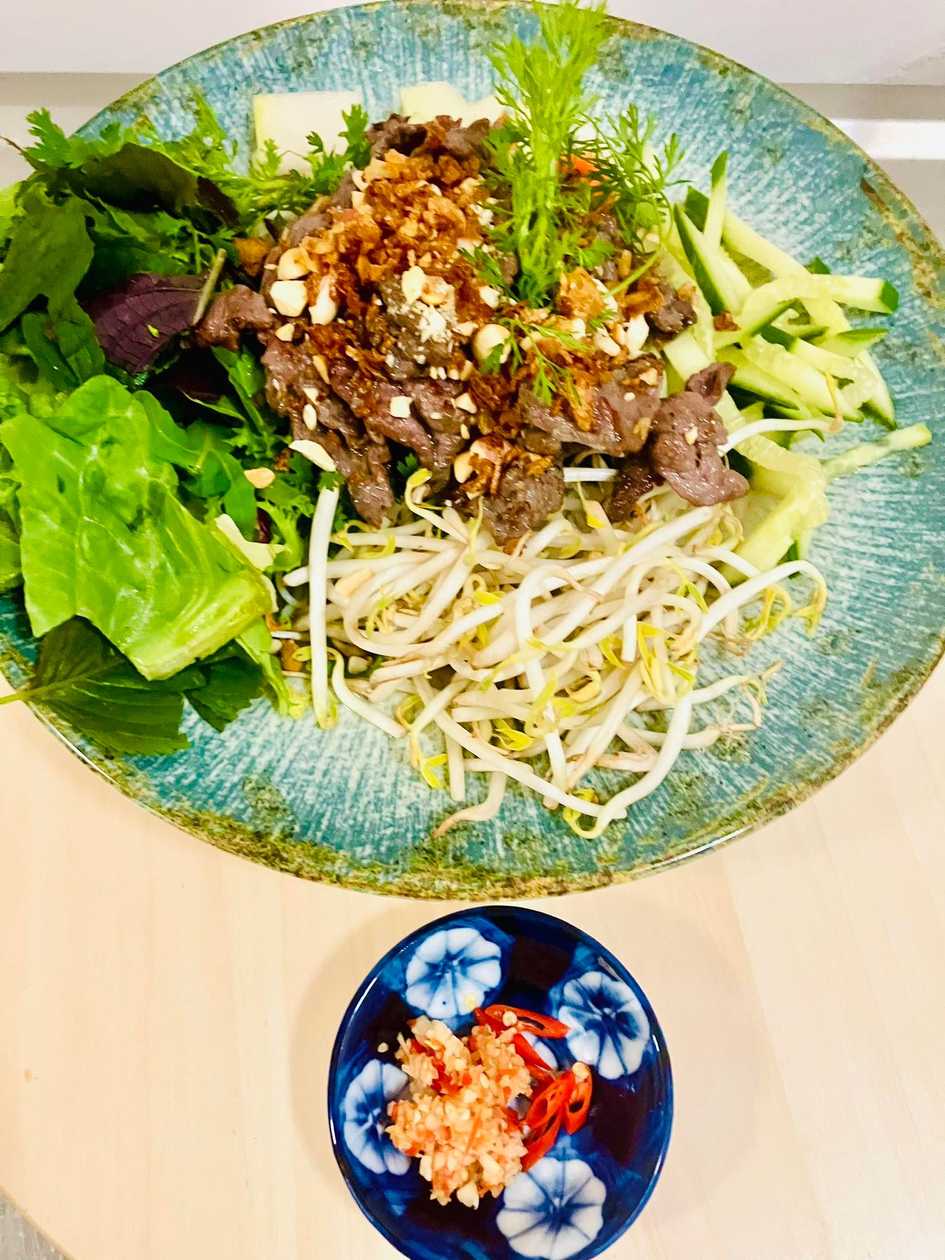 Beef Bun Salad “Bún Bò Nam Bộ”