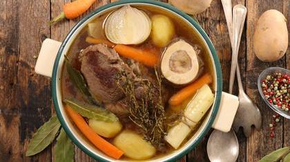 Mbuzi Boiled Half