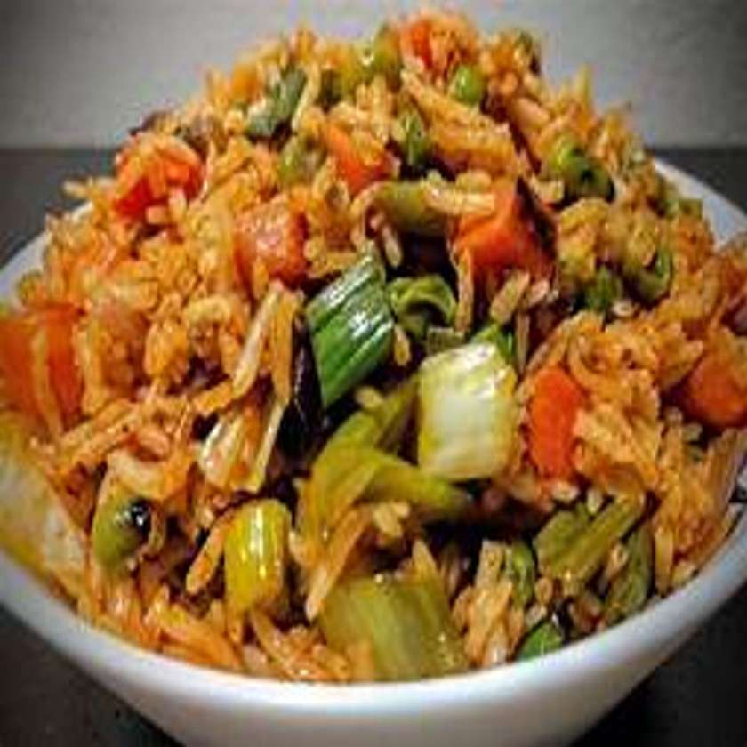 Thai vegetable rice