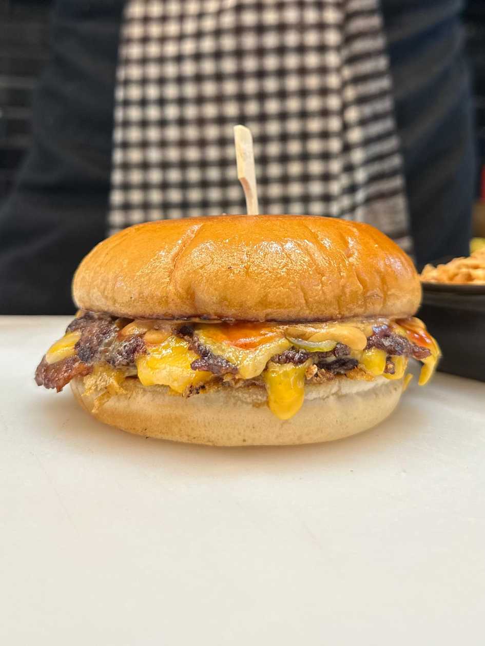 Super Smashed Burger & Fries