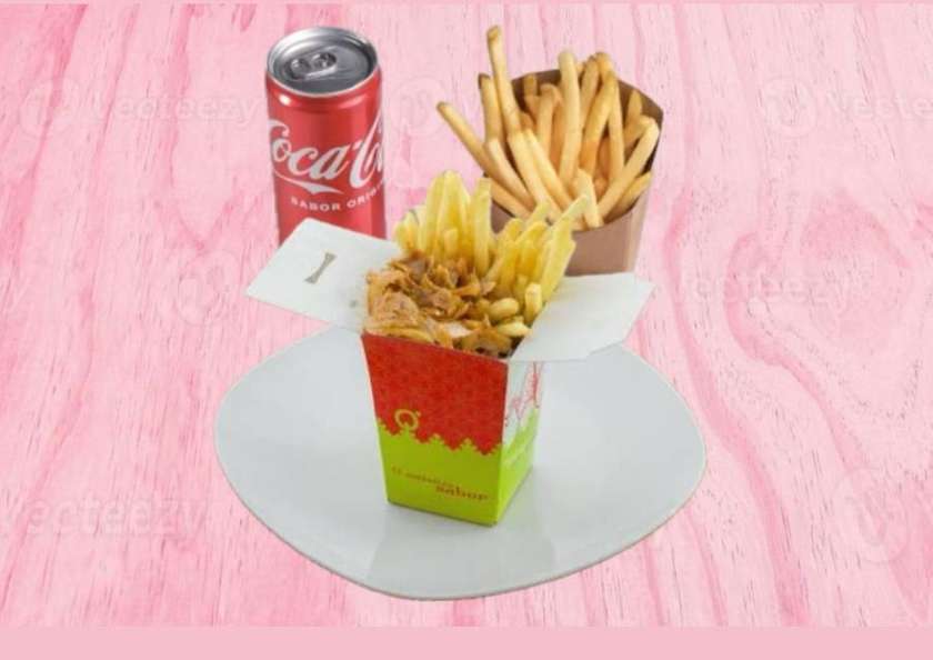 Chicken Doner Box Menu