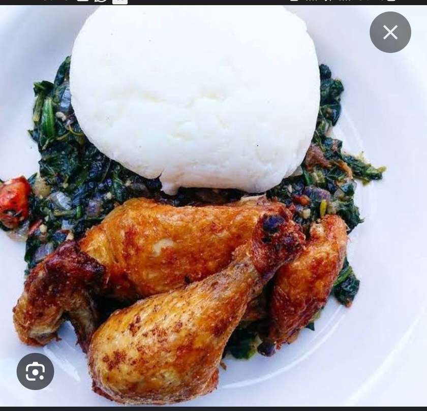 Ugali chicken stew (broiler)