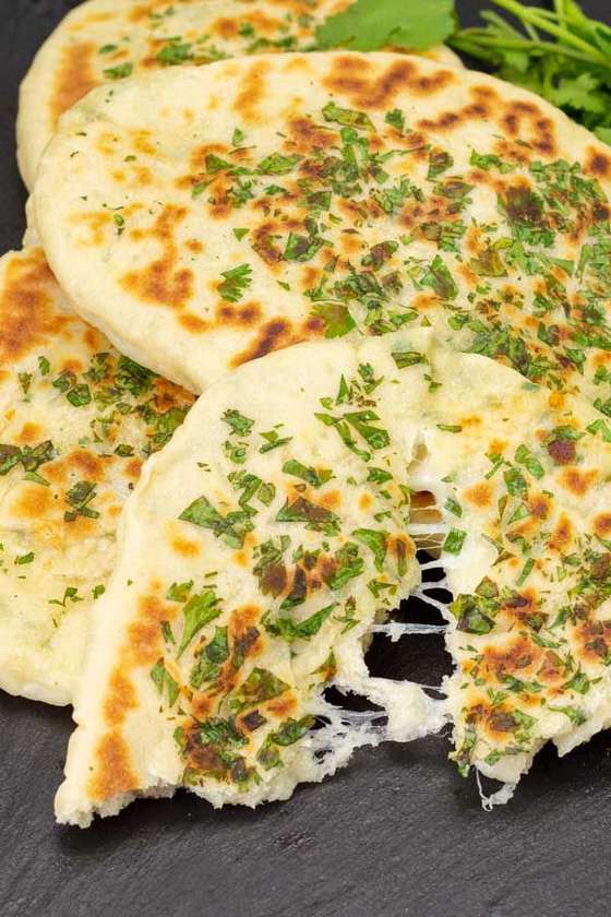 Cheese naans