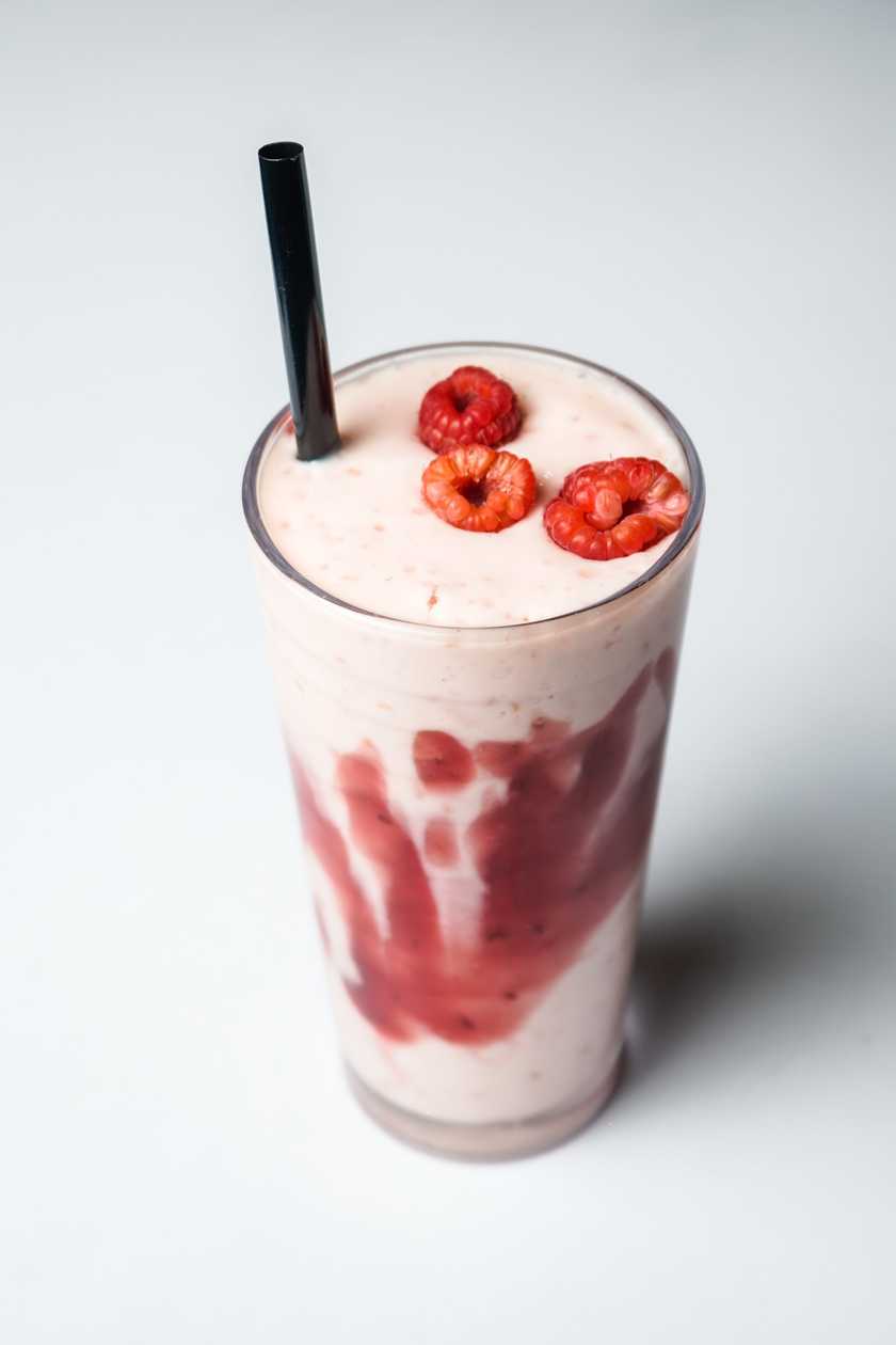 Raspberry smoothie