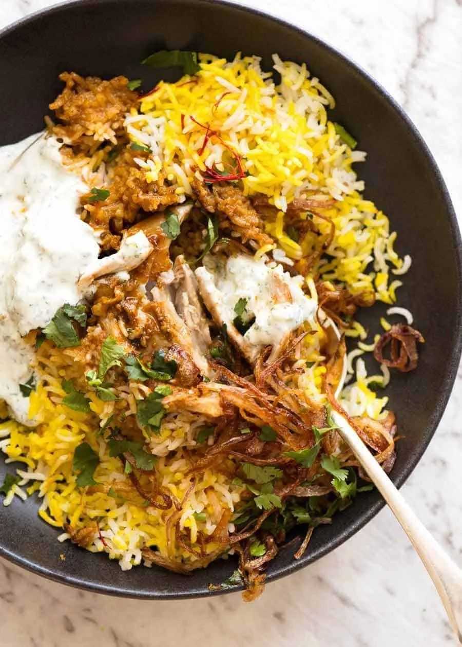 Chicken biryani