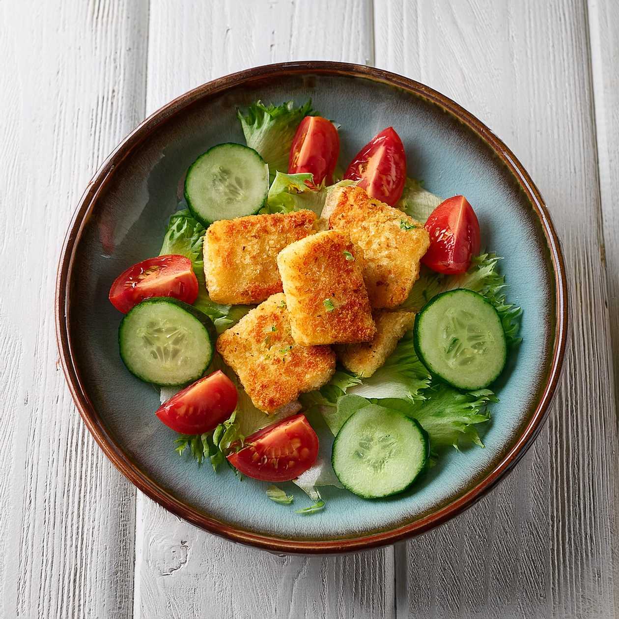 Halloumi salát