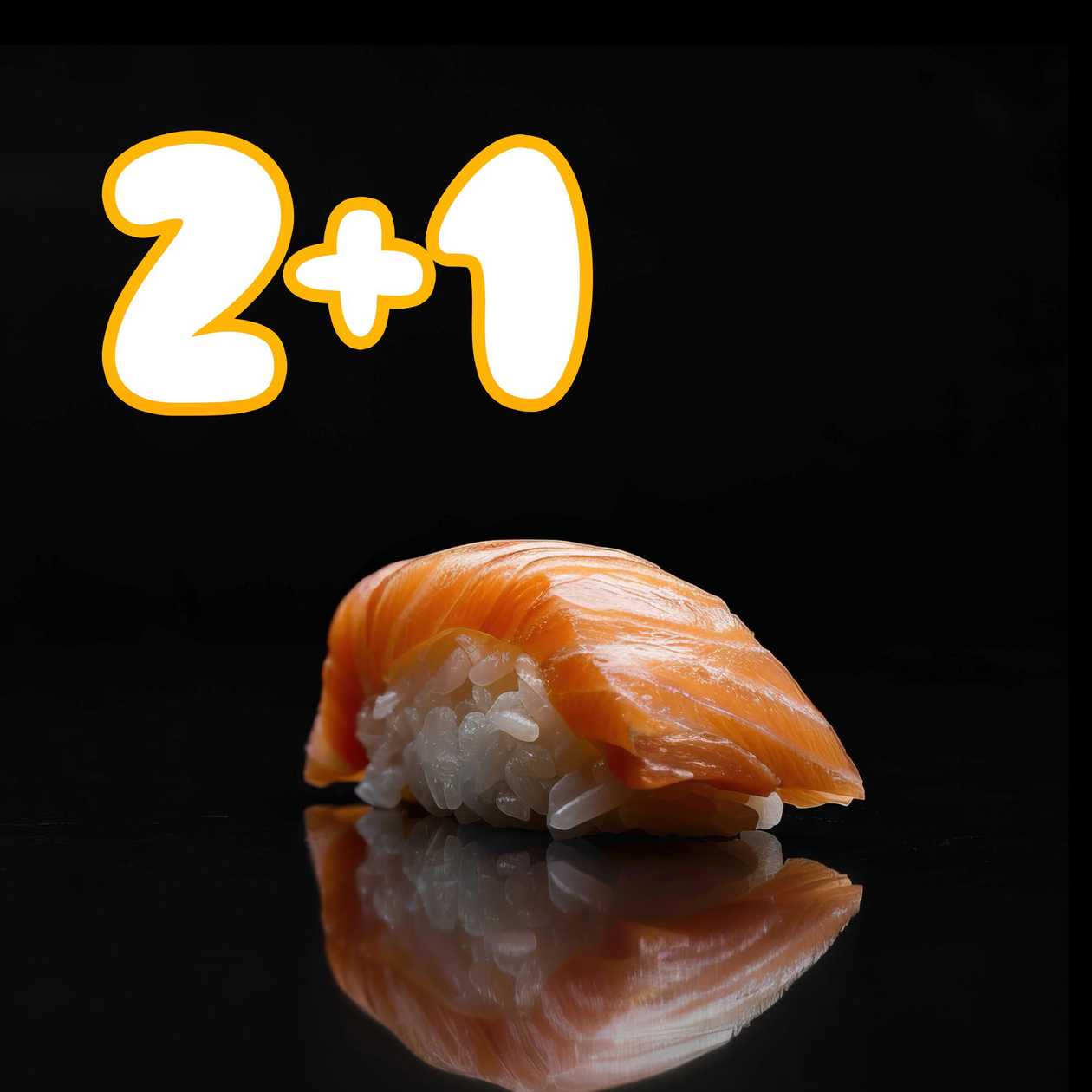 Salmon Sushi 2+1
