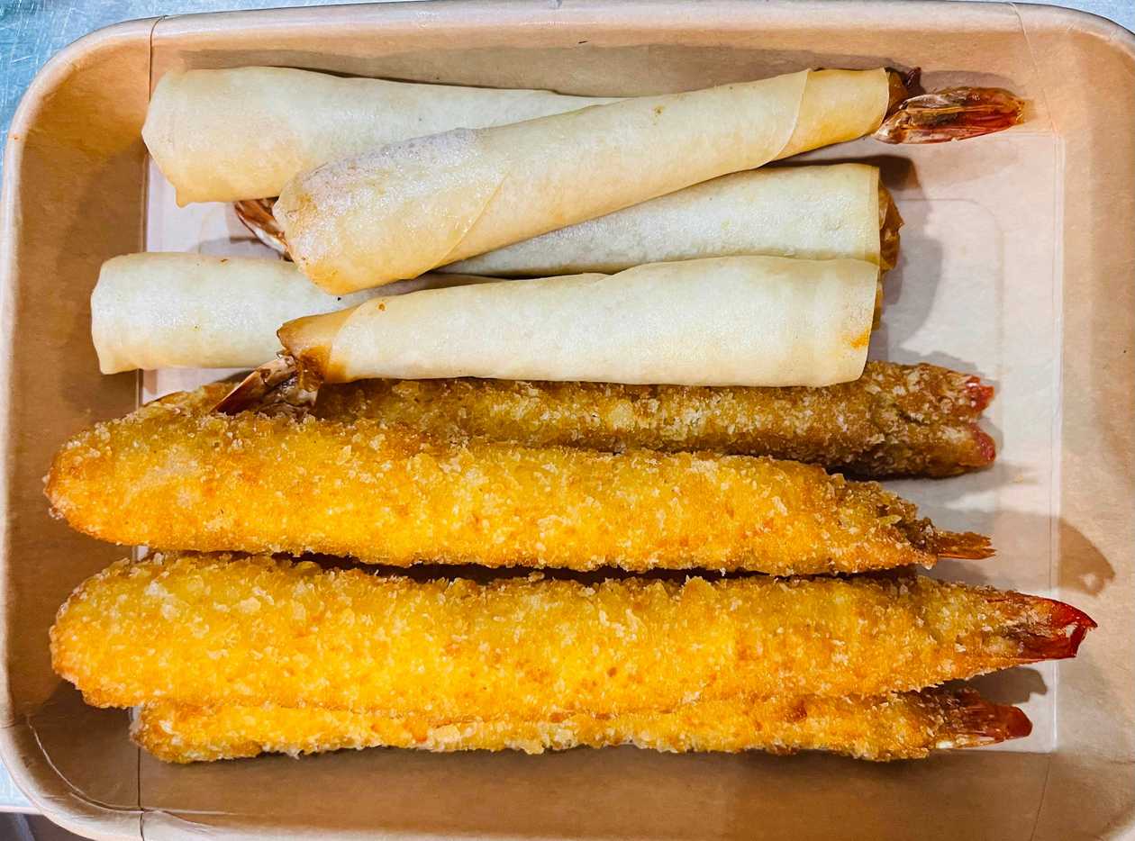 Camarão Panados Crepes